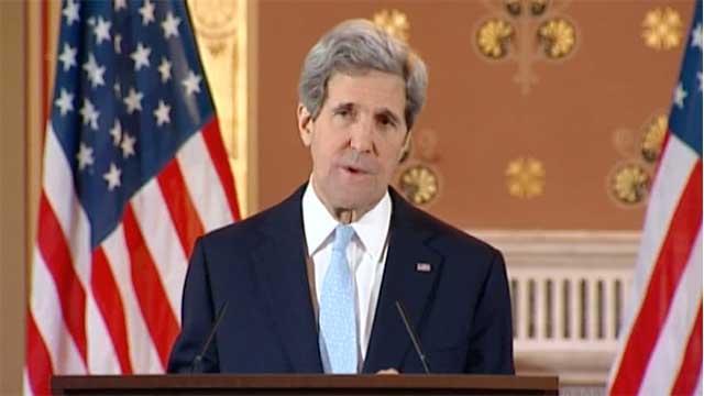 US Still Hopeful of Diplomatic  Solution in Syria, Middle East: Kerry